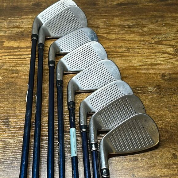 King Cobra Aldila Proto-HL 70 R Complete Iron Set 4 5 6 7 8 9 GW PW Mid Kick 70g - Picture 11 of 12